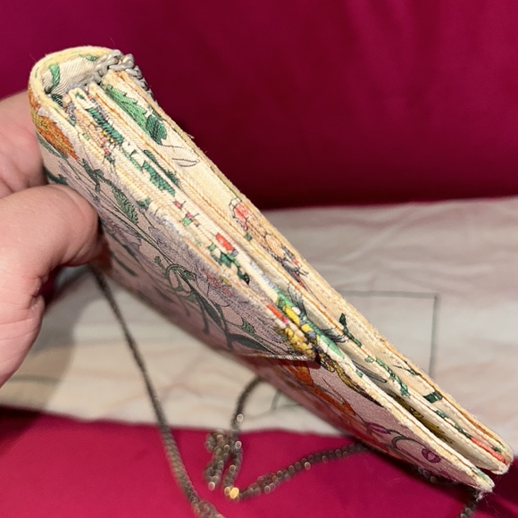 Gucci flora bloom wallet on chain mini crossbody purse interlocking GG chain - Picture 6 of 16